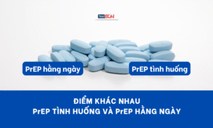 Điểm khác nhau giữa PrEP hằng ngày và PrEP tình huống
