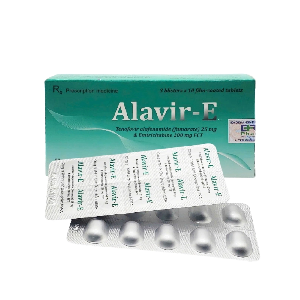 Alavir- E – Dự phòng trước phơi nhiễm HIV (PrEP)