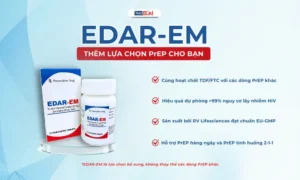 THUỐC PrEP EDAR-EM – LỰA CHỌN MỚI VỚI NGUỒN CUNG ỔN ĐỊNH TẠI TestSGN