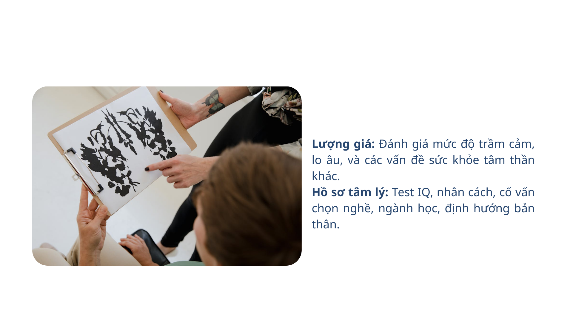 Lượng giá & Hồ sơ tâm lý - slide 1