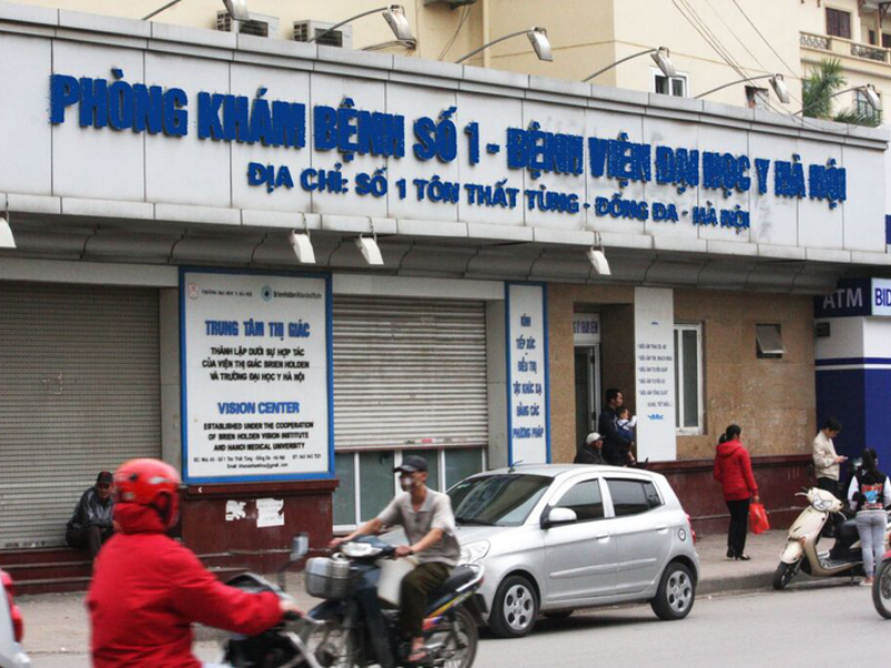 Phòng khám số 1 tại bệnh viện Đại học Y Hà Nội