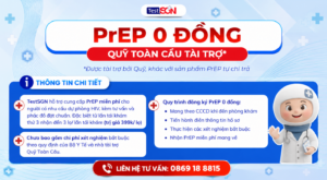 TestSGN triển khai phát thuốc PrEP miễn phí thông qua chương trình PrEP 0đ